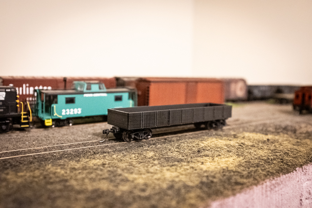 The painted 3D print