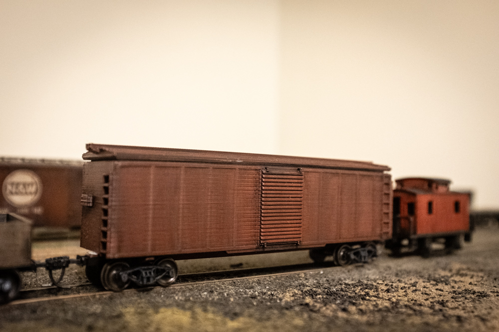 Painted 3D print of the X35