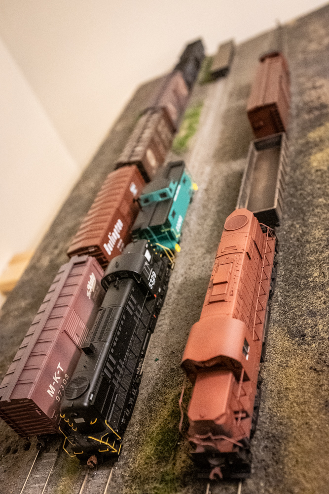 A look from above at the yard